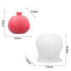 DIY Handmade Creative Pomegranate Candle Silicone Mold Гипсовая форма для резьбы по дереву Ароматерапия Гипсовая форма для украшения дома Подарки