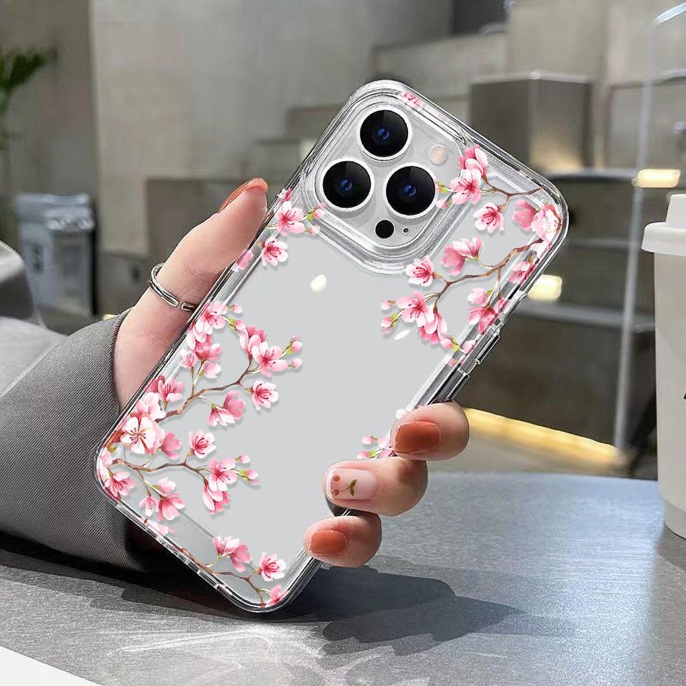 Phone Case for iPhone 11 13 12 14 15 16 XR XS Pro Max 7 8 Plus Samsung A55 A15 Redmi Note 13 12 OPPO A18 A16 Vivo Y17S V27 Honor 9 10 Infinix 40 30