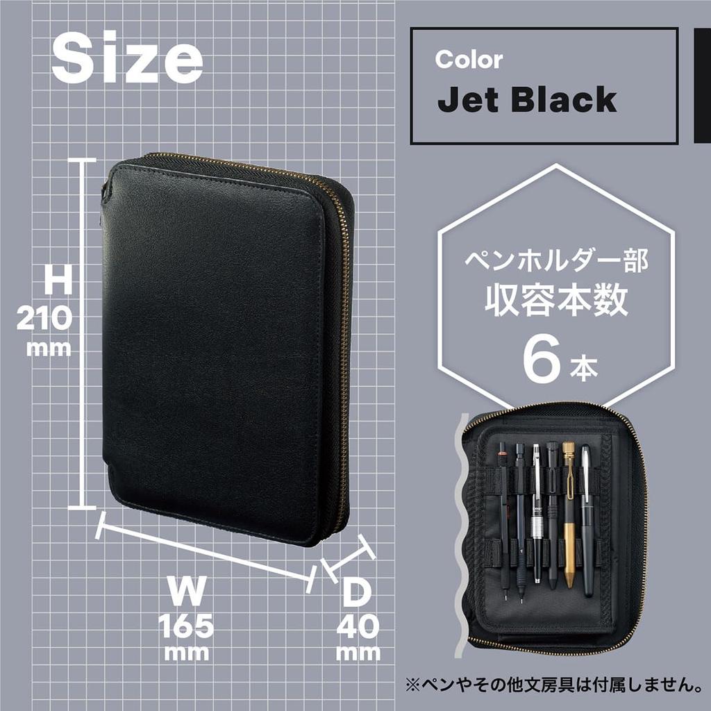 LIHIT LAB XCOA Подставка-книга пенал, Черный, A3803-24