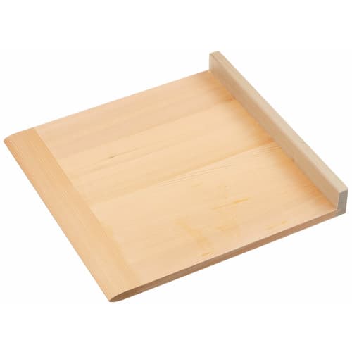 Endo Shoji TKG Cutting Board, Handless, Made of Sawara Wood, for Cutting Udon and Soba Noodles, Large, Dimensions: 270mm x 270mm x 35mm, Weight: 0.27k