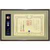 Medal and Award Frame That Can Also Be Used As a Display Case GT24 Type Frame for Various Awards Ribbon Ribbon Ribbon Blue Ribbon Ribbon Ribbon