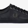 Fred Perry Мужские кроссовки Triple Black Baseline из кожи Sfpm2437311 W90