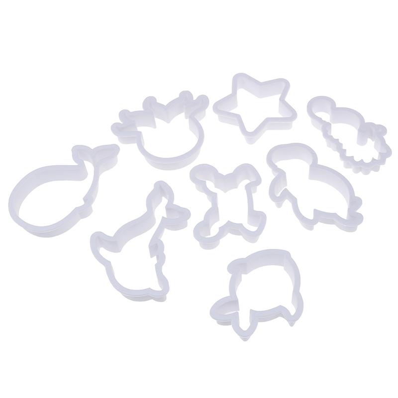 Пластиковая форма для печенья из пластилина серии Sea Life