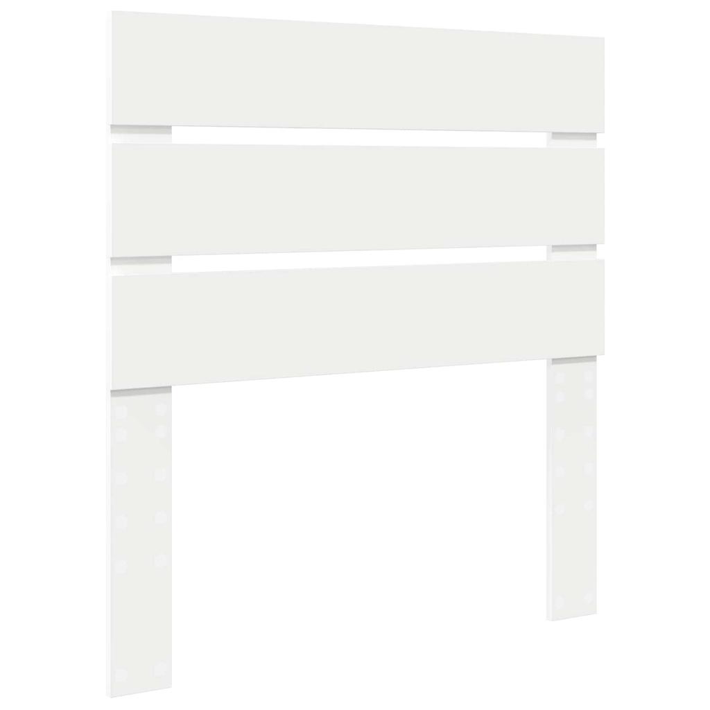 Headboard White Engineered Wood