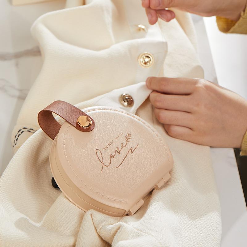 Портативный швейный набор игла нитка пуговица булавка ножницы напёрсток комбинированный набор чехол из искусственной кожи мини швейные нитки аксессуары