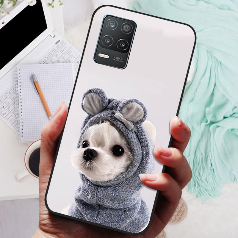 Чехол для Realme Narzo 30 5G Чехол для телефона Силиконовый Мягкий ТПУ Задняя крышка для Oppo Realme Narzo30 5G Чехол RMX3242 Fundas Бампер Оболочка