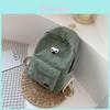 Street Style Harajuku Backpack With Durable Polyester Lining And Multiple Compartments For Teens