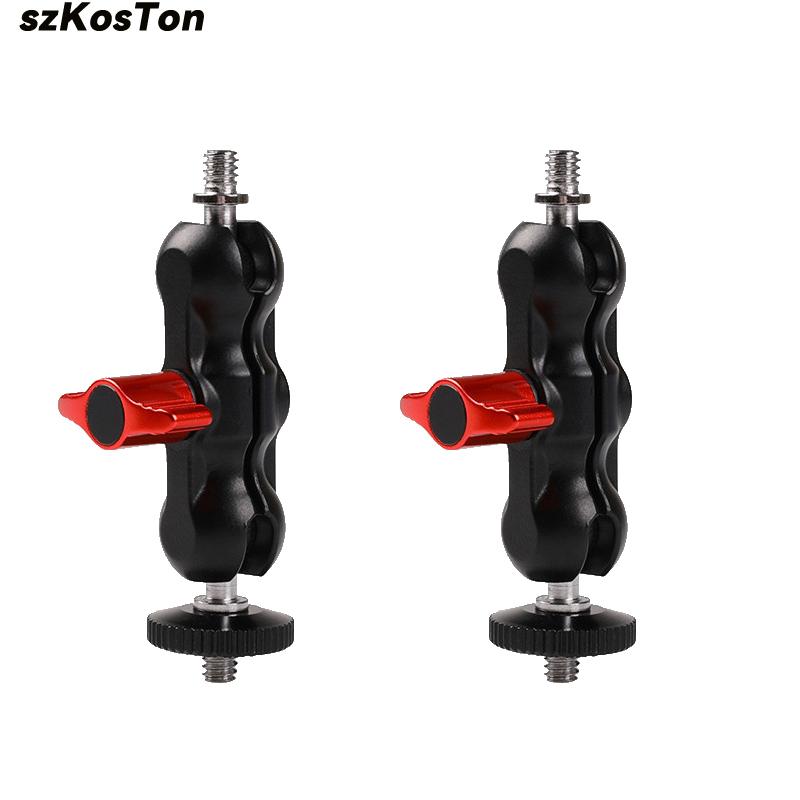 Алюминиевый сплав Magic Arm Универсальная регулировка 1/4 Интерфейс Заполняющий свет Кронштейн Live Photo Strange Hand Аксессуары для фотосъемки