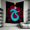 Trabzonspor Wall Hanging Printed Fabric Blanket Decorative Tapestries for Bedroom Living Room Home Decor