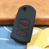 Силиконовый чехол для ключа для Mazda 3, 6, RX-8, M2, M3, M5 с пультом и раскладным ключом