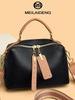 2025 Chic Retro Shoulder & Crossbody Bag with Double-Layer Zipper In Stylish, High-End Design.