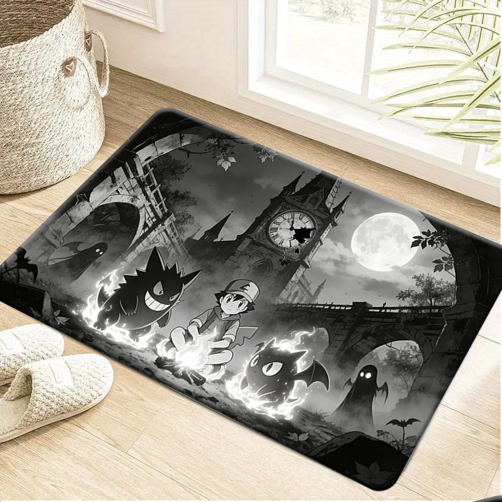 Pokemon Pikachu and Eevee Swimming Pool Print Non-Slip Doormat