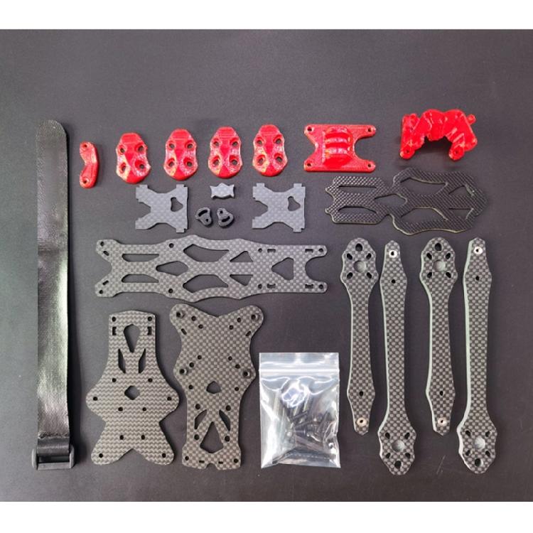 Carbon Fiber Aircraft Frame Toothpick Frame for APEXDC APEX FPV Freestyle Flight