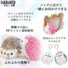 Игрушка плюшевая ёжик SAKIRABITO с цепочкой (коричневый)