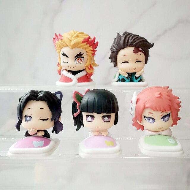 Hashibira Inosuke Figure Kimetsu No Yaiba Kamado Nezuko Tanjirou Pvc Action Figure Anime Demon Slayer Figurine Toys