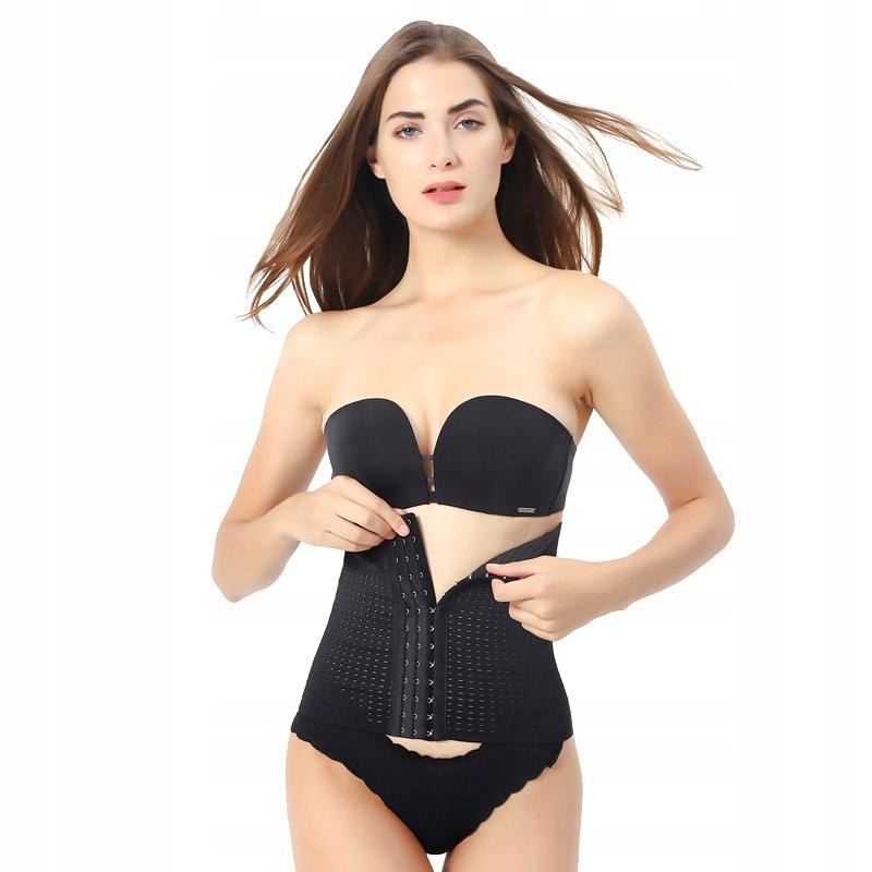 Slimming Shaping Corset Black Slimming Waist Abdomen Size S