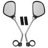 1 Pair Left & Right Mountain Bike Rearview Mirror Safety Bicycle Cycling Rear View Adjustable