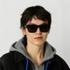 Gucci Logo Design Acetate Square Sunglasses Unisex sunglasses Black GG1793S001