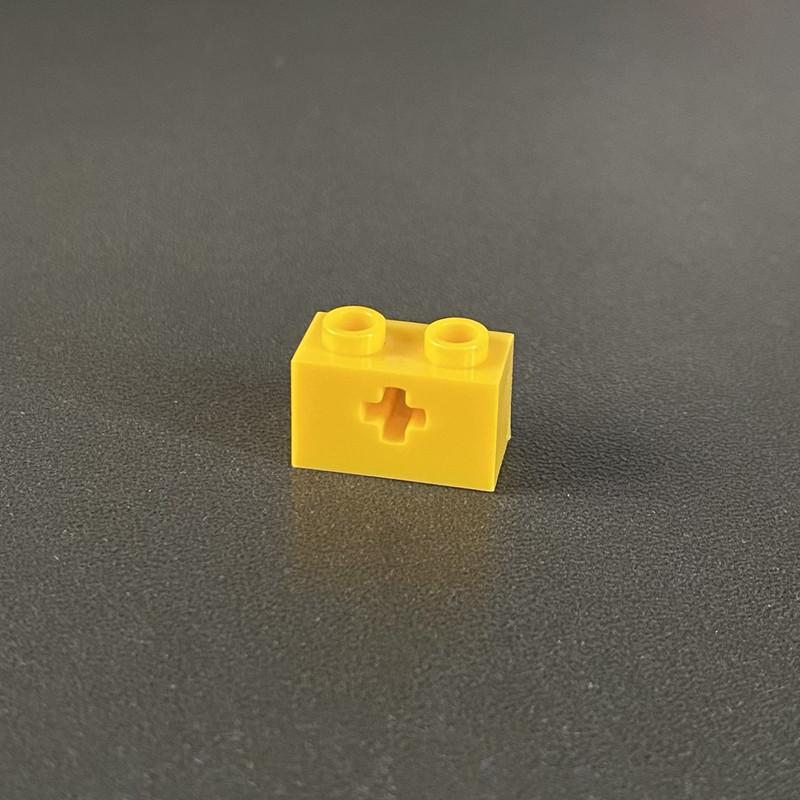 Совместимый строительный блок 32064, кирпич с отверстием, запасные части для строительного блока технологического оборудования, 1X2, отверстие для вала, ударяющее, высокое, кирпичное отверстие, балка