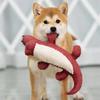 Игрушки для жевания домашних животных, интерактивные плюшевые животные в форме аллигатора, звуковая игрушка для собак, грызущие шлифовальные принадлежности для зубов