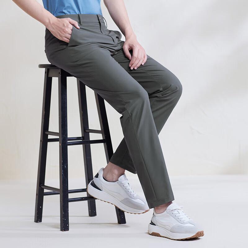 Мужские брюки Saint Angelo с высокой эластичностью, в стиле business casual
