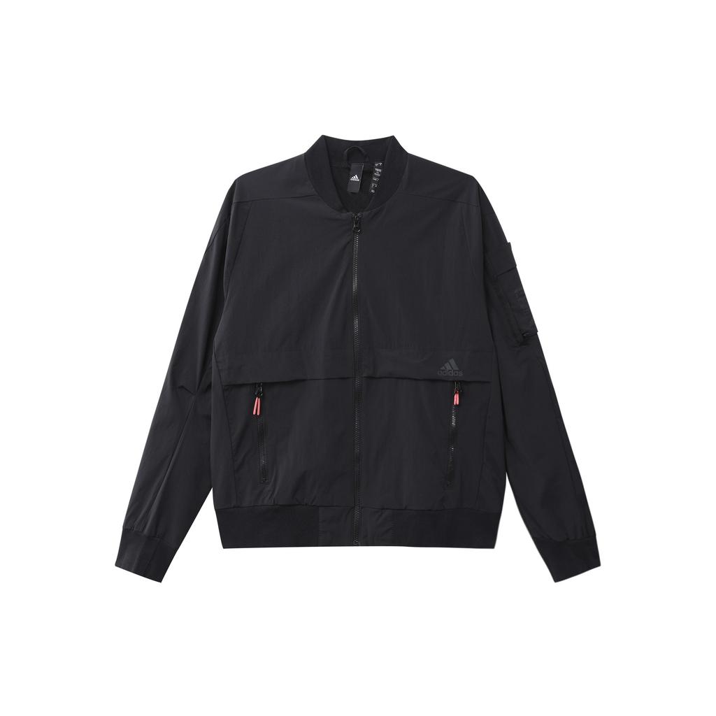 adidas Куртки Мужские Черные Стойка Умеренный GF4030