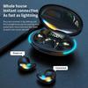 Беспроводные мини-наушники X55 In-Ear для сна, Bluetooth-наушники, светодиодные, TWS, невидимые, стерео-наушники с микрофоном для HD-звонков, гарнитура