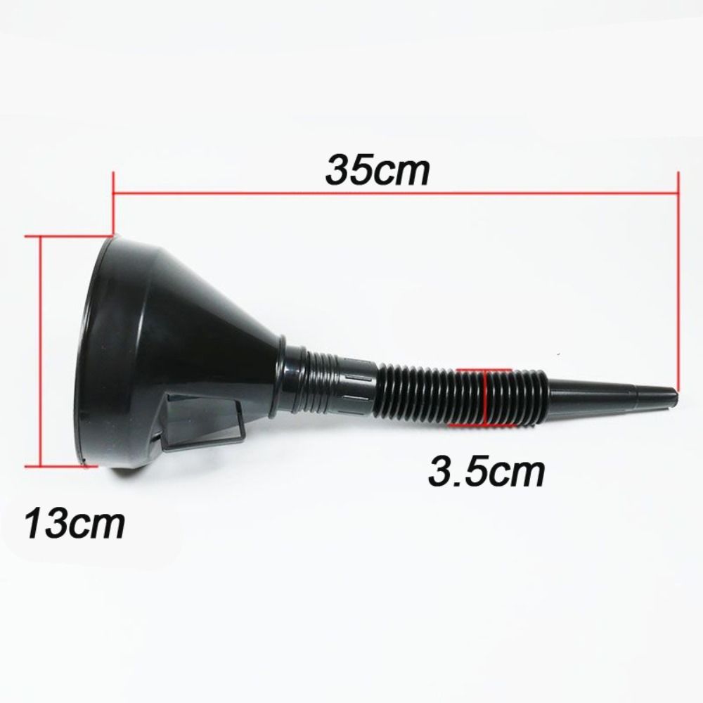 Extendable Nozzle Oiler Filter Refueling Funnel Fuel Flexible Spout Motorcycle Refuel Oil Funnel