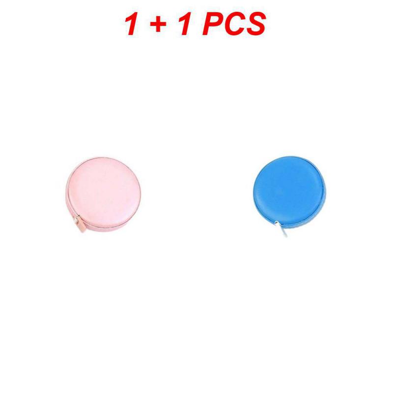 2PCS Children Rulers Portable Double Scale 1.5m Leather Sewing Accessories Measure Soft Scale Clear Mini Sewing Supplies