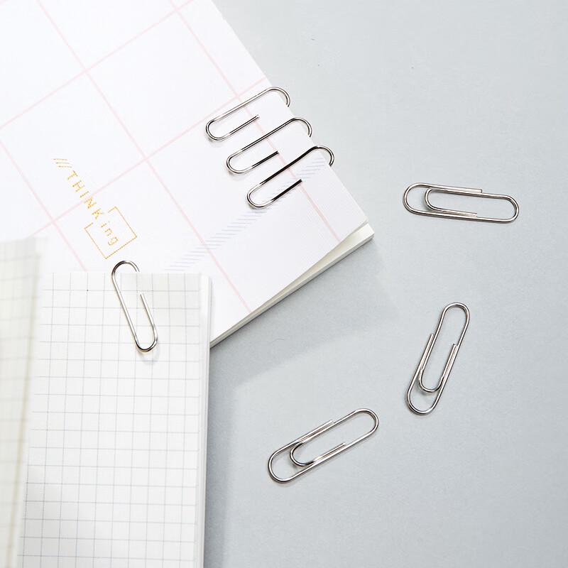 Deli 29mm Nickel-Plated Paper Clips
