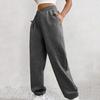 Women Sweatpants High Waisted Loose Fit Sport Pants with Pockets Crossover Joggers Athletic Pants Comfy