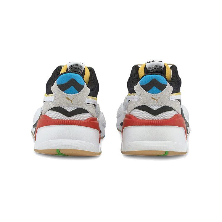 Puma RS X Низкие детские lifestyle кроссовки Черный Белый Красный Подростковые 374498-01