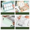 Подставка для блокнота Папка-регистратор Планшет Подставка для демонстрации бумаги Деловая доска A4 Папка-зажим Студент