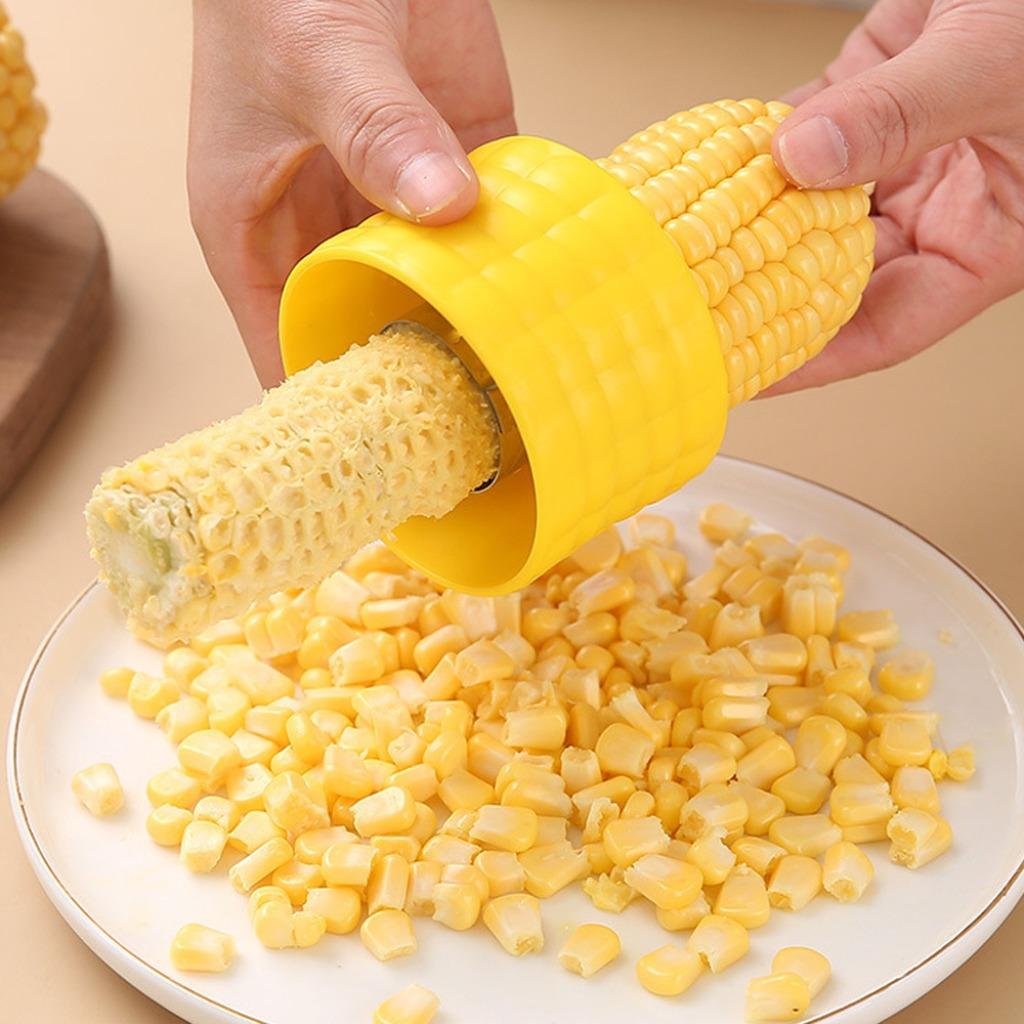 1pcs Corn Peeler Plastic Corn Cob Peeler Home Use Corn Peeler Reusable Corn Thresher