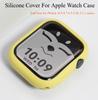 Силиконовый чехол для Apple Watch Case 10 42мм 46мм 44мм 40мм 45мм 41мм Аксессуары Бампер Защитная оболочка iWatch series SE 6 7 8 9