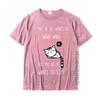 Funny Saying I Want To Sleep Lazy Ironic Cat Tshirt New Arrival Unisex Tshirts Cotton Tops Shirt Birthday