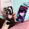Панк-девушка Аниме Чехол для телефона для iPhone 16 15 14 13 12 11 X XR XS 8 6 Pro Max Plus Mini Прозрачный Цветной Защитный Чехол Мобильные Телефоны