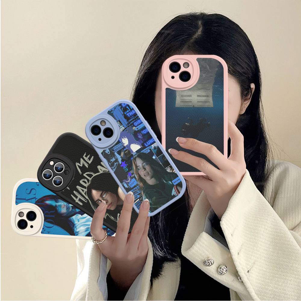 Hit Me Hard And Soft B-Billie Phone Case Hard Leather For IPhone 14 13 16 Mini 15 14 11 12 Pro Max Plus Fundas