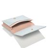 Jill Stuart Gloria JSLW3AM1 Держатель для визиток Коровья кожа Сафьяновая кожа Мотив с лентой Блестки Пастельный Женский чехол Кошелек