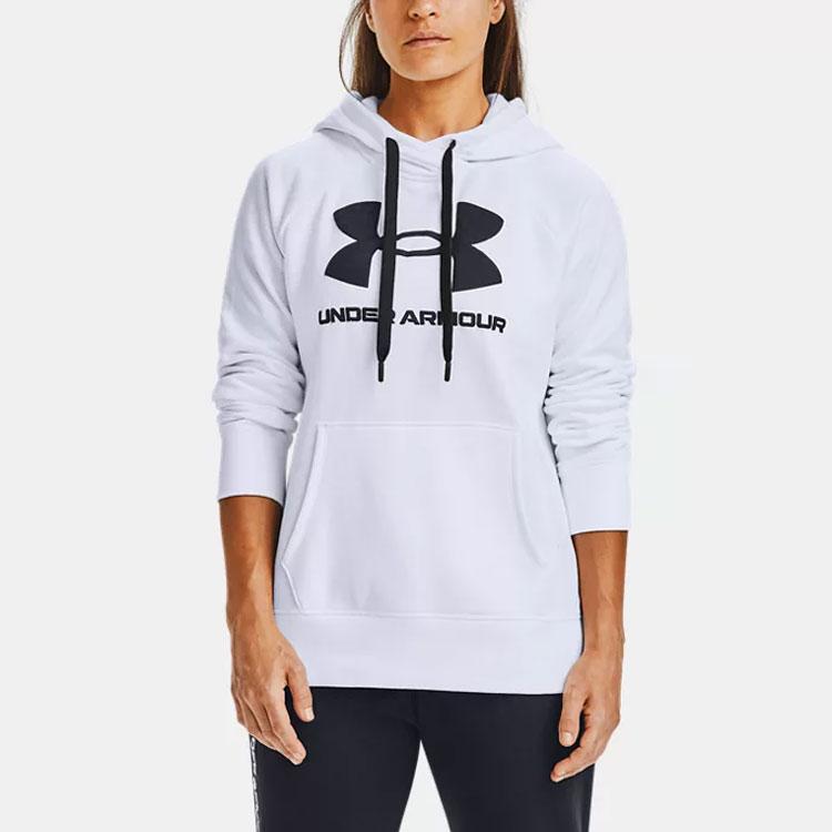 Under Armour Повседневная тренировочная толстовка Женские толстовки Белый 1356318-100