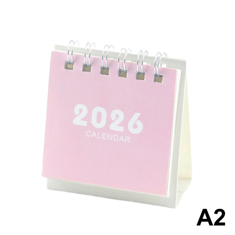 Мини-календари 2026 Креативные настольные портативные дорожные календари с дизайнами бабочек и капибар Ежемесячный и еженедельный календарь-планировщик