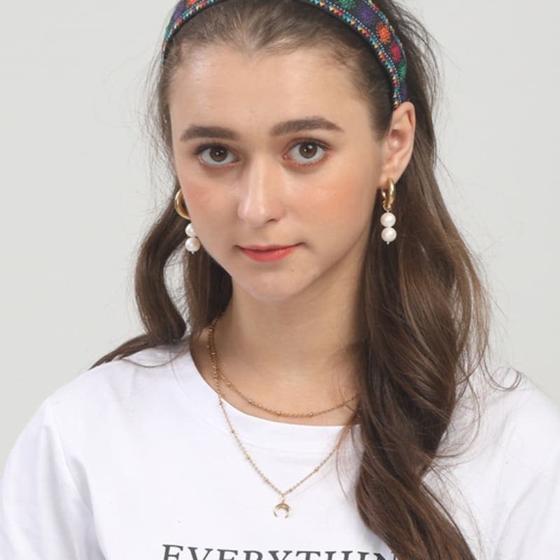 LALA Этническая повязка для волос P-OLIVE