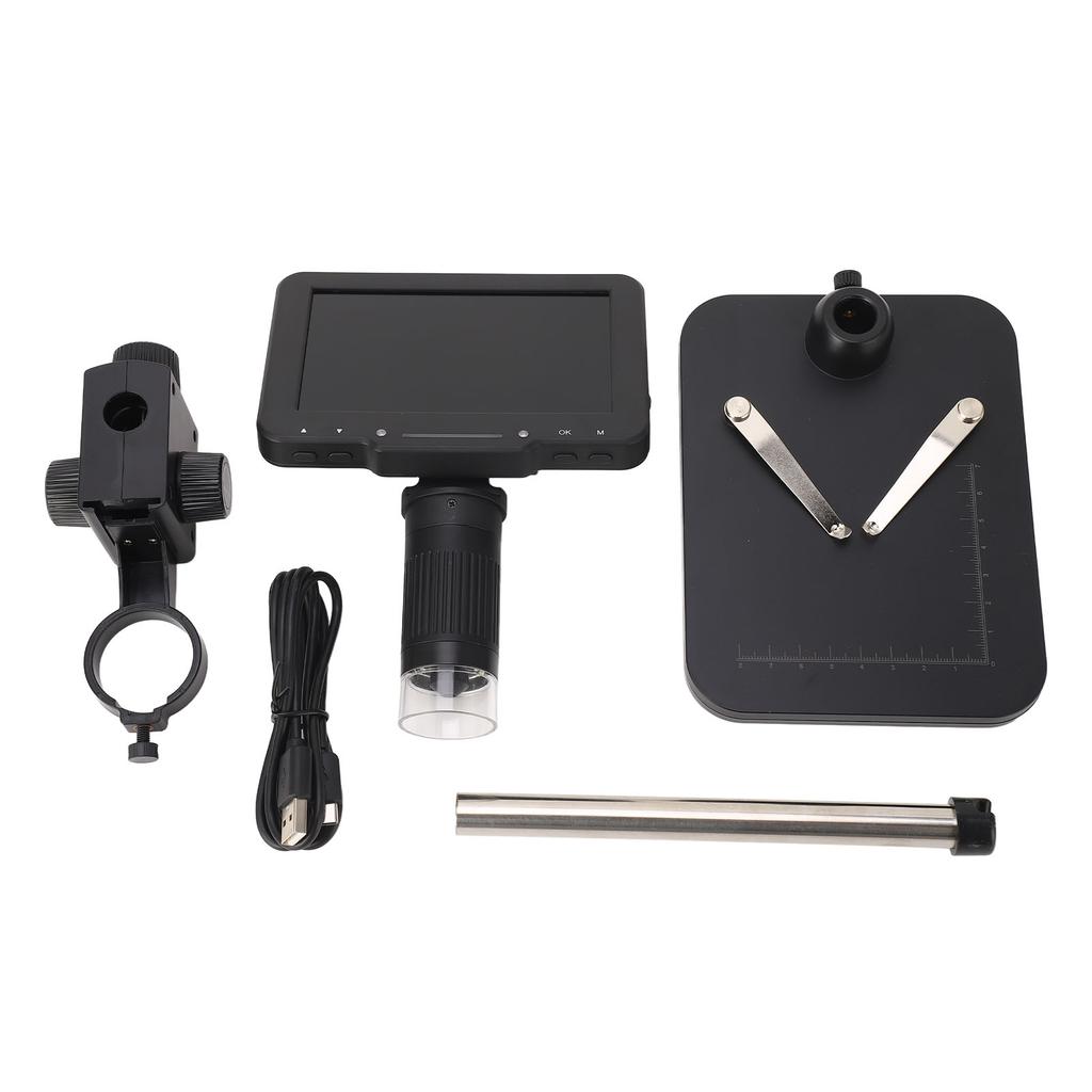 Цифровой микроскоп 5-дюймовый IPS HD ЖК-дисплей Паяльный микроскоп для ремонта Измерение