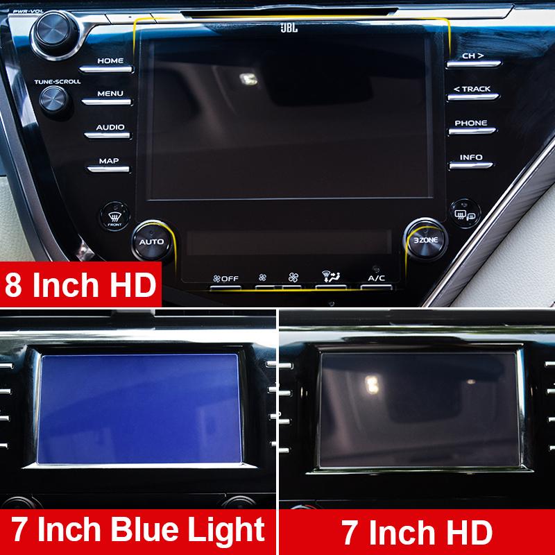 Защитная пленка для экрана автомобиля из ПЭТ для Toyota Camry 70 XV70 2018, автомобильная GPS-навигация, сенсорный дисплей, авто интерьер