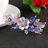 Мода Смола Цветочный Кристалл Заколка для Волос Головной Убор Аксессуары Цветок Заколки Милая Заколка
