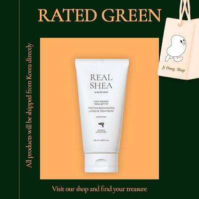 RATED GREEN REAL SHEA PROTEIN LEAVE-IN TREATMENT 150 мл Nowash Маска для волос Пакет для поврежденных волос Краска для волос