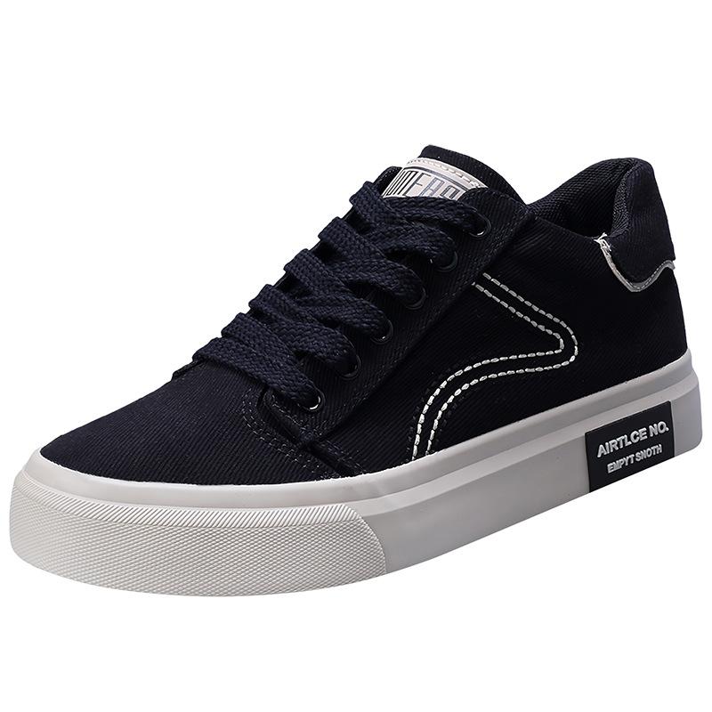 Весенние новые мужские туфли, модный нишевый дизайн, повседневные мужские парусиновые туфли, дышащие, легкие, удобные туфли