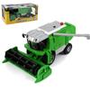 1/24 Alloy Combined Wheat Harvester Model Agricultural Tractor Vehicle Sound and Light Suitable for Collection Kids Toys
