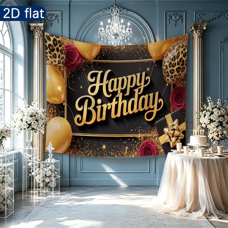 Photography Party Backdrop 1pc - Polyester Background