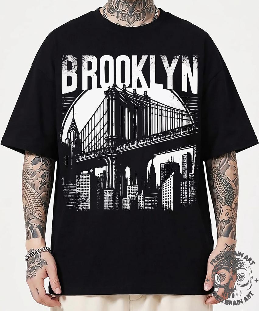 Comfort Colors Brooklyn New York T-Shirt: Unisex Street Style Tee